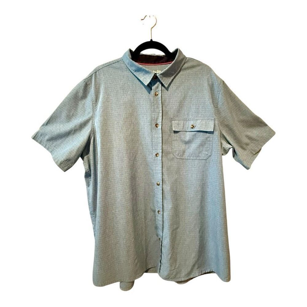 Avalanche Shirt‎ Men’s Outdoor Button Up Blue White XL